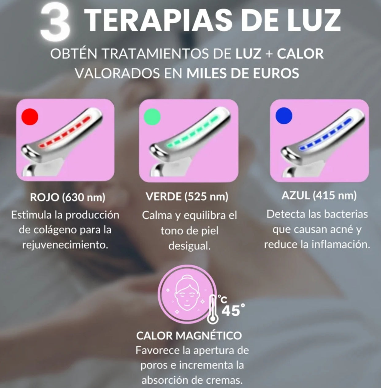 Tonificador Facial 3 en 1