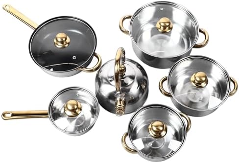 Juego De Ollas Set De Ollas 12Piezas D