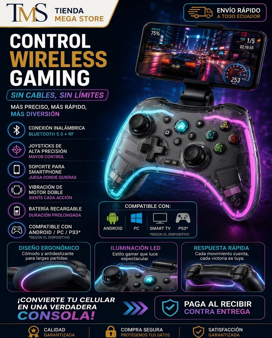 CONTROL WIRELWSS GAMING