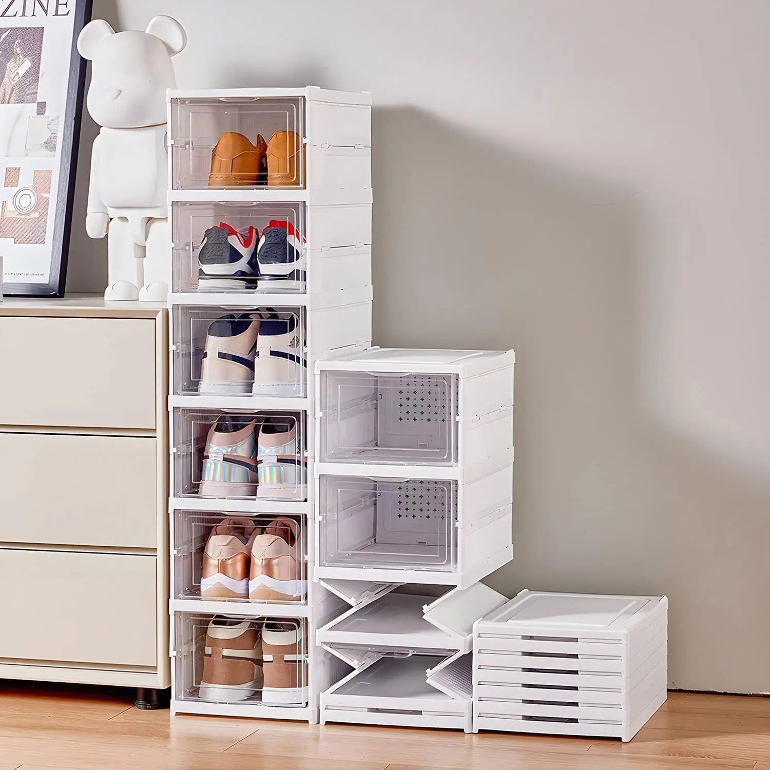 Organizador Zapatos Plegable 6 Niveles