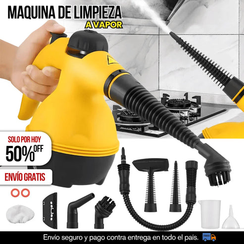 MAQUINA DE LIMPIEZA A VAPOR MULTIFUNCIONAL - Limpiador A Vapor Portatil