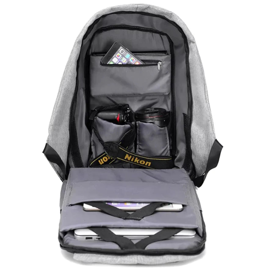 Mochila Antirrobo con Cable USB
