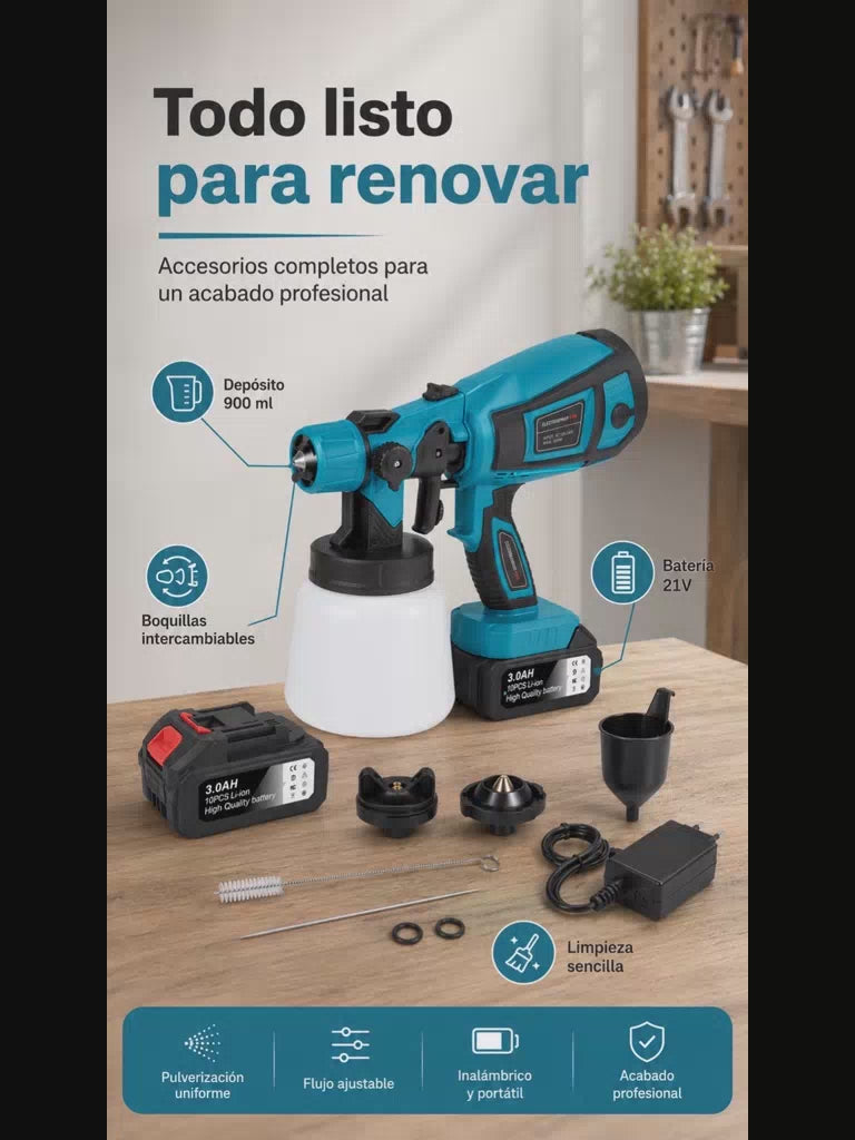 Pistola de Pintura Portátil