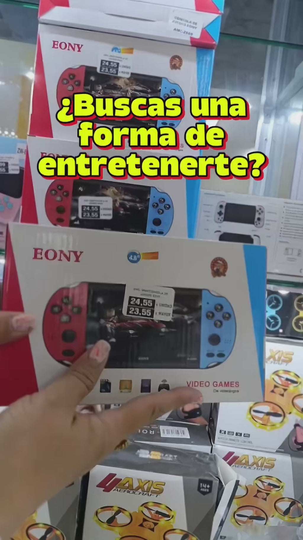 CONSOLA DE JUEGOS EONY